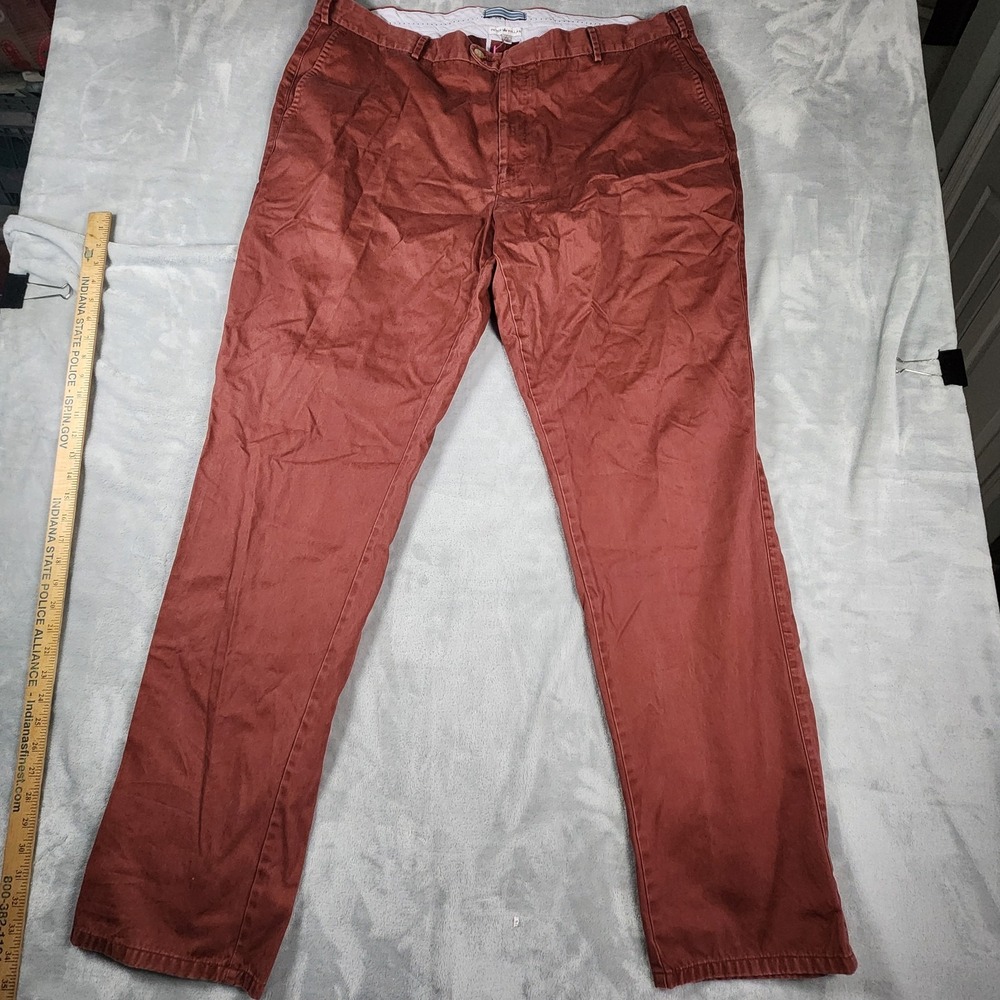 Peter Millar 44 Crown Sport 5 Pocket Flat Front Pima Cotton‎ Golf Pants Cape Red